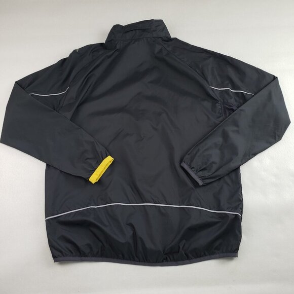 Nike Storm Windbreaker Jacket Men XXL Gray Full Zip Long Sleeve Athletic Vented - Picture 6 of 13